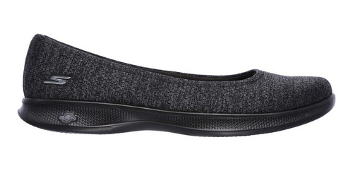 Skechers Go Step Lite Negro Gris Slip On Casual Memory Foam
