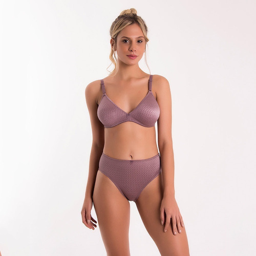 Calcinha Cintura Alta Duloren Lingerie - Ref. 129500