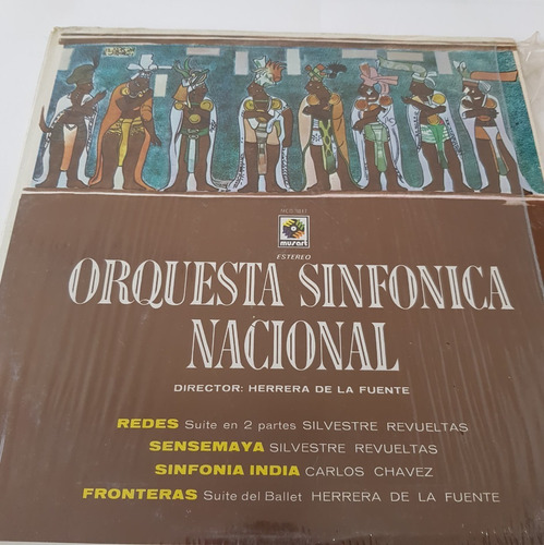 Disco Lp Orquesta Sinfonica Nacional 