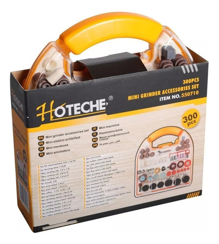 Juego Set Accesorios Para Dremel 300 Piezas Hoteche
