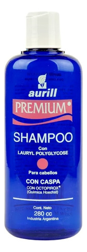 Shampoo Tratamiento Anti Caspa Premium Aurill X 275 Ml