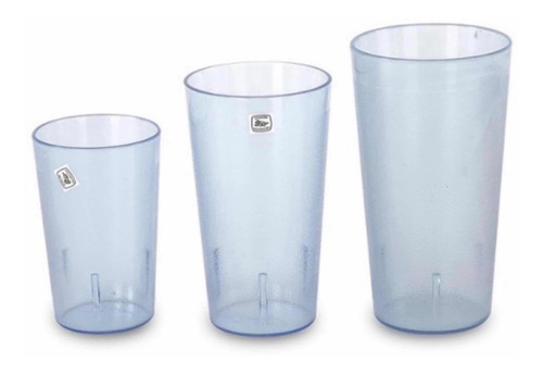 40 Vaso Vasos 16 Oz Transparente Envio Gratis (tambien Hay Colores)