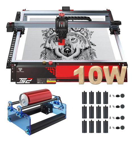 Twotrees Ts2 10w Láser De Diodo Para Grabado + Accesorios