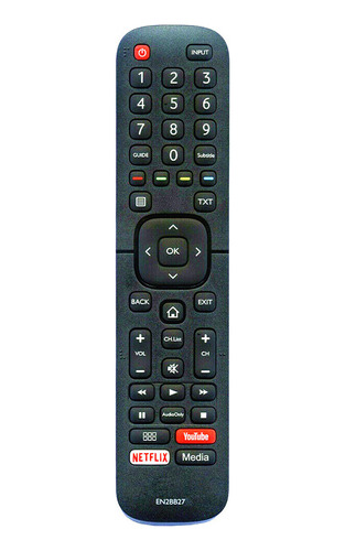 Control Remoto De Tv Led Lcd Hisense Original For H32a5840,