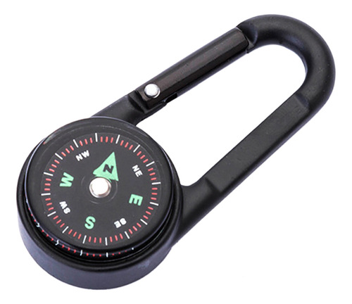 Mosquetón Compass 2 En 1, Clip Para Brújula Outdoor Carabine