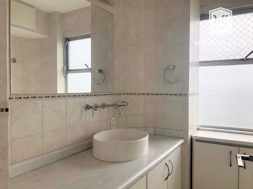 Imagem 8 de 18 de Apartamento Com 3 Dormitórios, 130 M² - Venda Por R$ 880.000,00 Ou Aluguel Por R$ 2.800,00/mês - Moema - São Paulo/sp - Ap0396