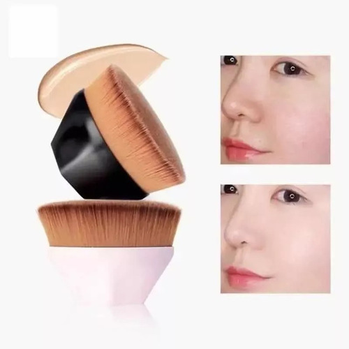 Brocha Para Base Viral Tiktok Kabuki Maquillaje Tendencia