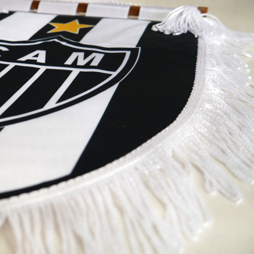 Flâmula Atlético Mineiro Cor Preto/branco