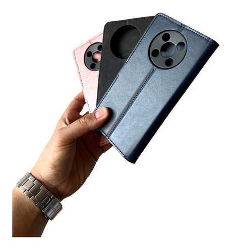 Funda Para Huawei Nova Y90 Protector Cartera Tarjetero Mica