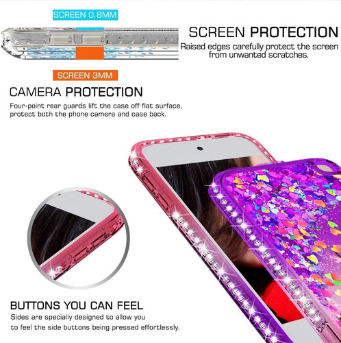 Funda Para iPod Touch 7, iPod Touch 6, iPod Touch 5 Con Prot