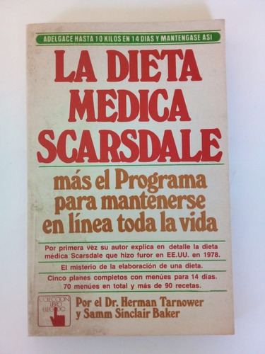 La Dieta Médica Scarsdale - Tarnower - Atlántida 1979 U