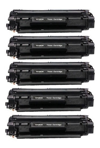 Toner Laser Alternativo Pack 5 Para Hp 83a Cf283a