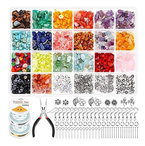 Kit De Fabricación De Joyas De Cristal De 1584pcs, Nxbma