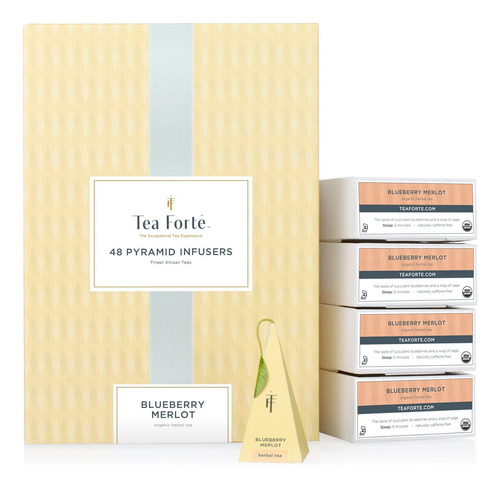 Tea Forte Blueberry Merlot - Caja Para Eventos De T De Hierb