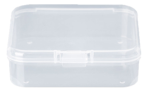 Caja De Almacenamiento Con Tapa De Plástico Transparente Cua