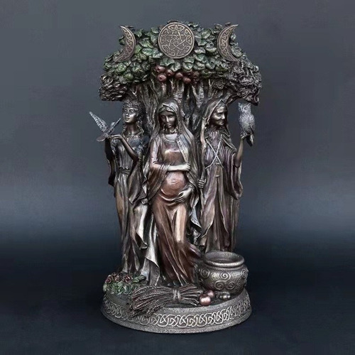 Ornamento Religioso Griego De La Diosa Celta Dandu Triple