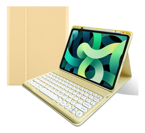 Funda De Teclado Para iPad De 9ª / 8ª / 7ª Generacion De 10.