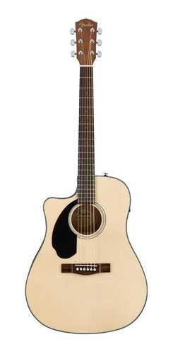 Guitarra Electroacústica Fender Cd-60sce Dreadnought Zurdo 