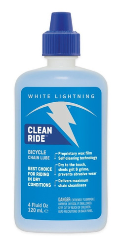 Aceite Clean Ride 4oz Para Cadena D/bici White Lightning