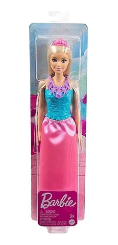 Boneca Barbie Princesa Dreamtopia Saia Rosa - Mattel