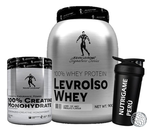 Pack Proteina Levroiso Whey 900gr + Creatina Levrone 300gr 