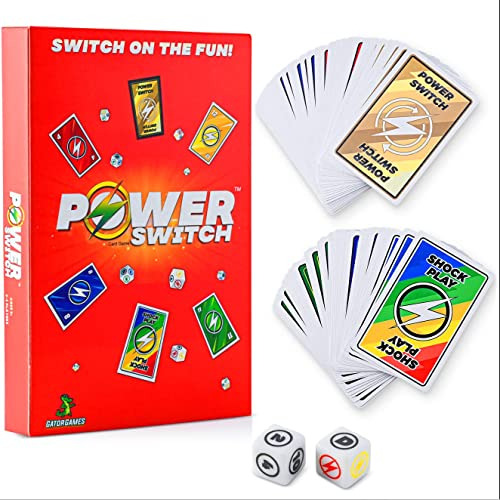 Power Switch Card Game: Juegos De Cartas Familiares Adictivo