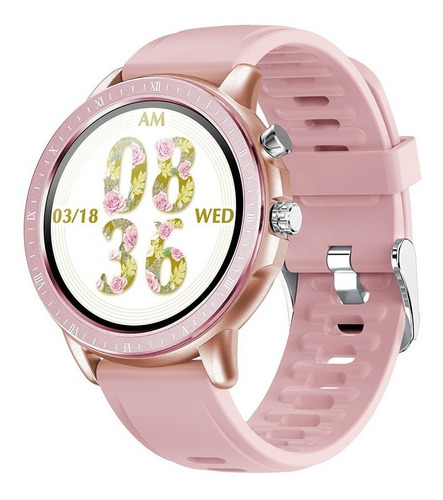 Reloj Inteligente Monitor De Frecuencia Smartwatch Mujer