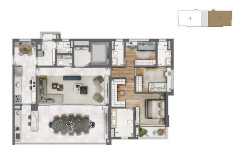 Imagem 25 de 30 de Apartamento À Venda, 166 M² Por R$ 2.075.108,00 - Brooklin - São Paulo/sp - Ap3105