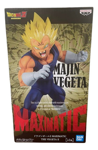Dragon Ball Z Majin Vegeta 2 Maximatic Bandai Banpresto Jp