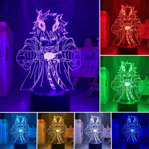 Luz Led 3d 3dyycx Anime Blue Exorcist Parent