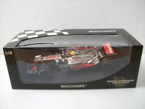 Minichamps 1/18 Mclaren Mp4/23 Hamilton F1 2008 Campeão | MercadoLivre