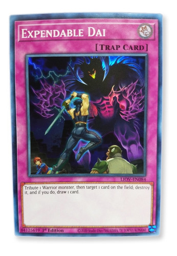 Yugi-oh! Expendable Dai Liov-en084 Super