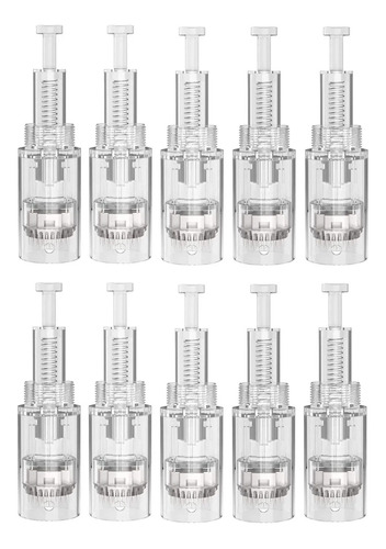 10 Cartuchos Repuesto Dermapen Rosca Tornillo 12, 36, Nano