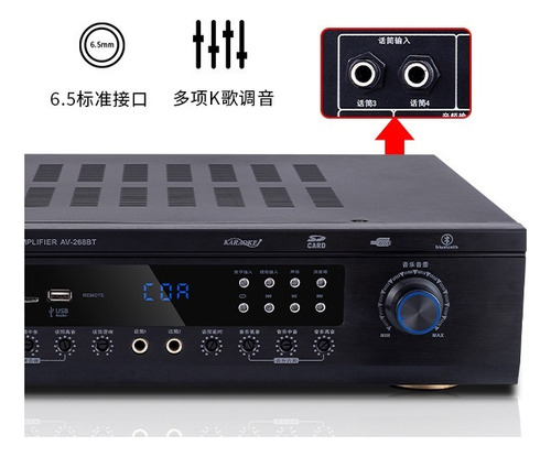 800w Subwoofer 5.1 Canales Alta Potencia Teatro Casa Radio