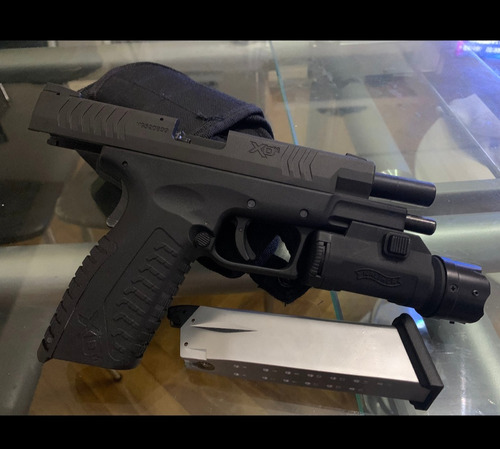 Pistola Airsoft Xdm 40 Negro 6 Mm (Usado)