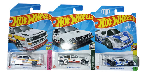 Trío Hotwheels Coleccionable Colección 