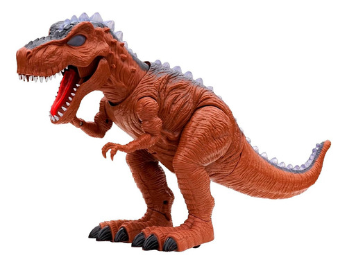 Dinosaurio World T-rex 43cm Luz Sonido Movimiento