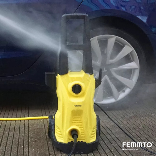 Imagen 9 de 10 de Hidrolavadora Eléctrica Femmto 120bar 1800w 1750psi