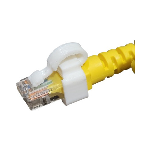 Clip Reparo Rj45 Trava Conector Kit Com 5 Unidades