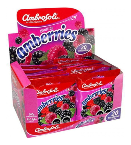 Gomitas Amberries 20 Unidades