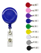 Comprar 10 Pzs Yoyo Porta Gafete Expos Credenciales Eventos Mayoreo Color Azul
