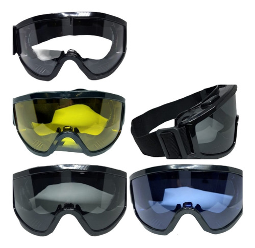 Gafas Tipo Cross, Para Casco De Moto O Bicicleta.