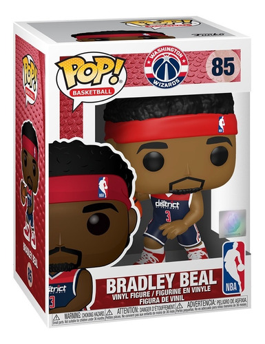 Funko Pop Nba Bradley Beal  Washington Wizards  (alternate)