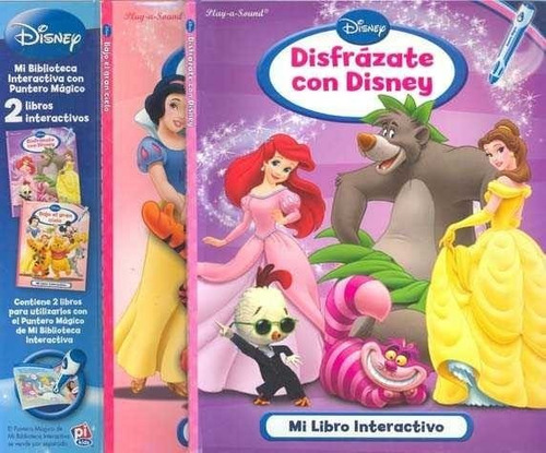 Biblioteca Interactiva - Pack Con 2 Libros De Repuesto Niña