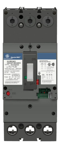 Sfha36at0250 Marco P/interruptor Spectra 250a 600v