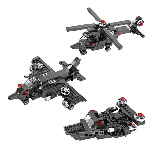 Avión Creator 3 En 1  Bloques Armables Cogo Compatible Lego 