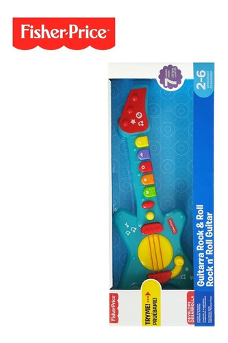 Fisher Price Guitarra Rock And Roll