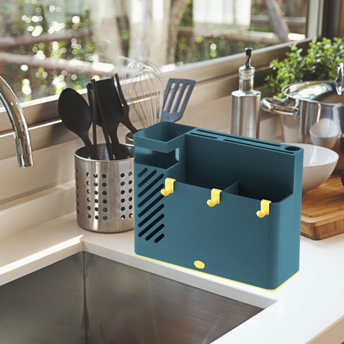 Soporte Para Cubiertos Y Utensilios, Caja De Drenaje Para