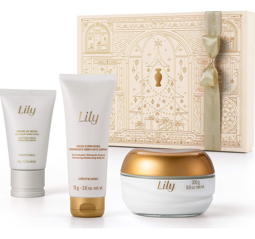 Presente Feminino Kit Lily Acetinados O Boticário