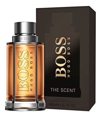 Imagen 1 de 2 de Perfume Original Hombre Hugo Boss The Scent 200 Ml